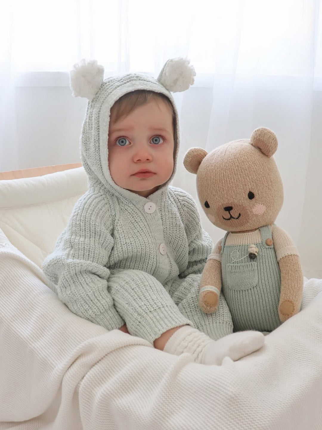Beary Sweet Suit - Pale Blue
