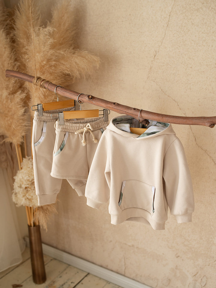 Little Hopper Hoodie - Light Beige