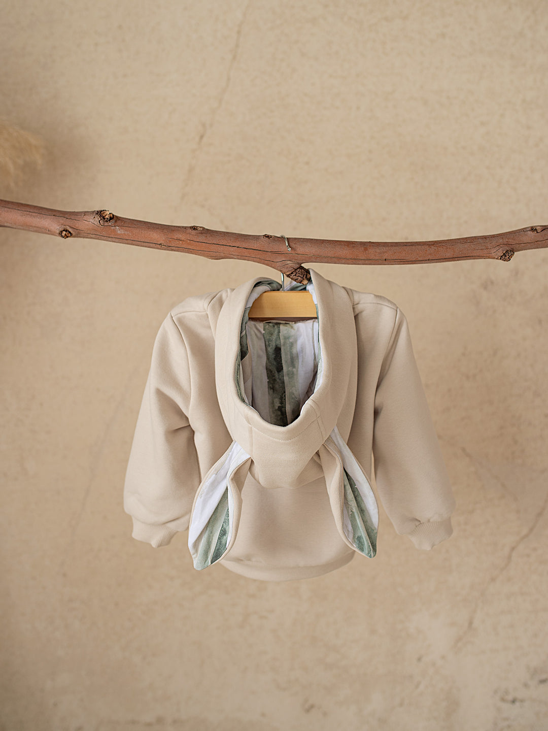 Little Hopper Hoodie - Light Beige