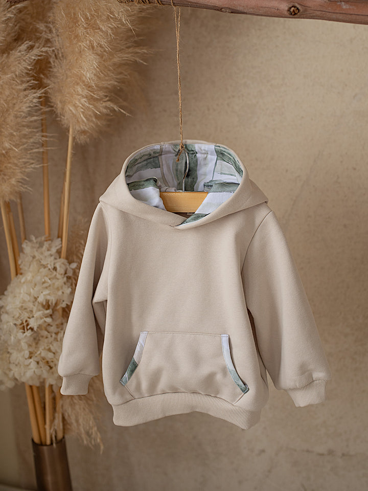 Little Hopper Hoodie - Light Beige