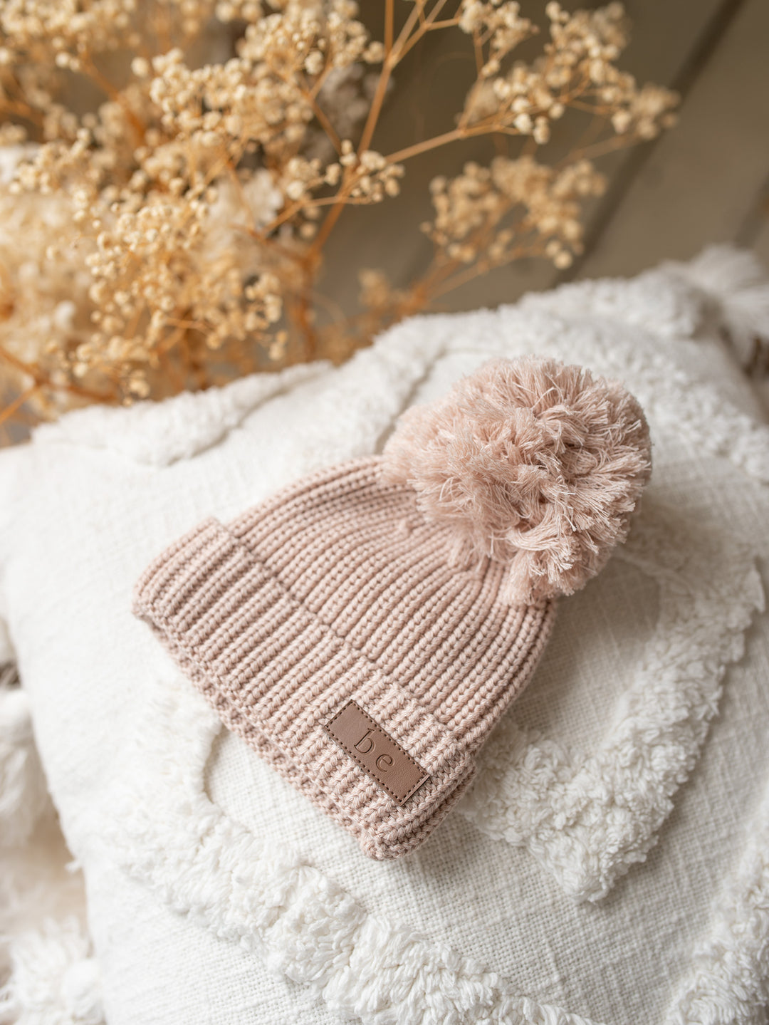 Bliss Knitted Beanie - Beige