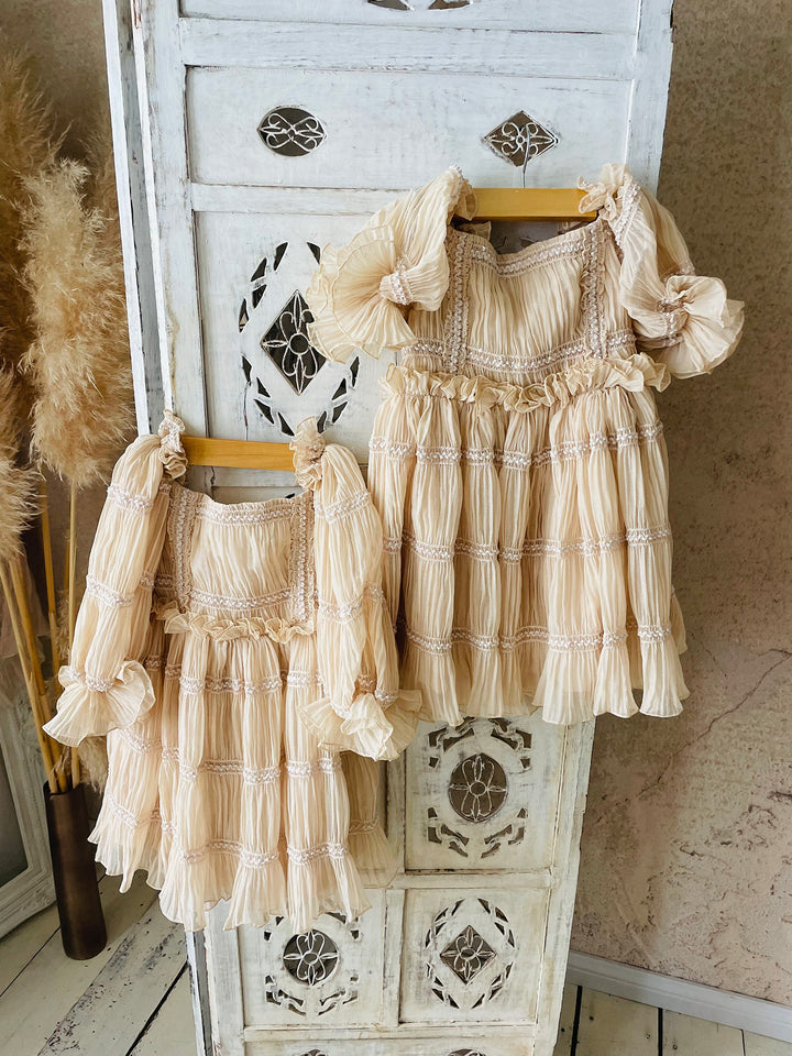 Love n Joy Dress - Beige