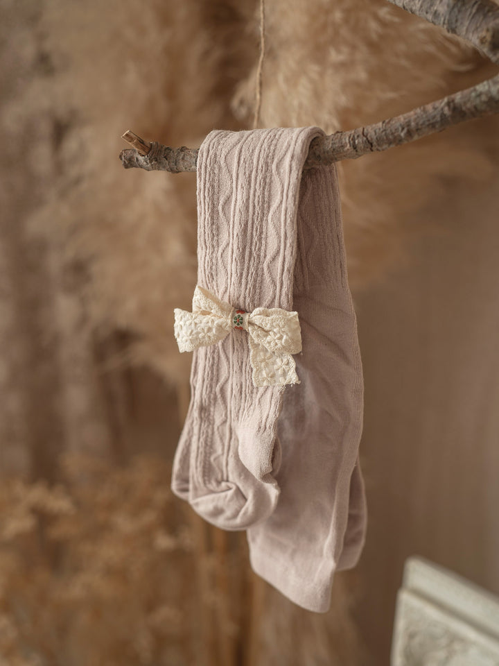Clover Tights - Taupe