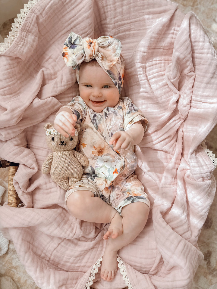 Flower Story Romper - Spring Floral