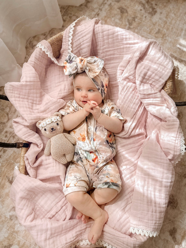 Flower Story Romper - Spring Floral