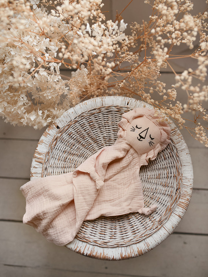 Little Lionheart Muslin Security Blanket