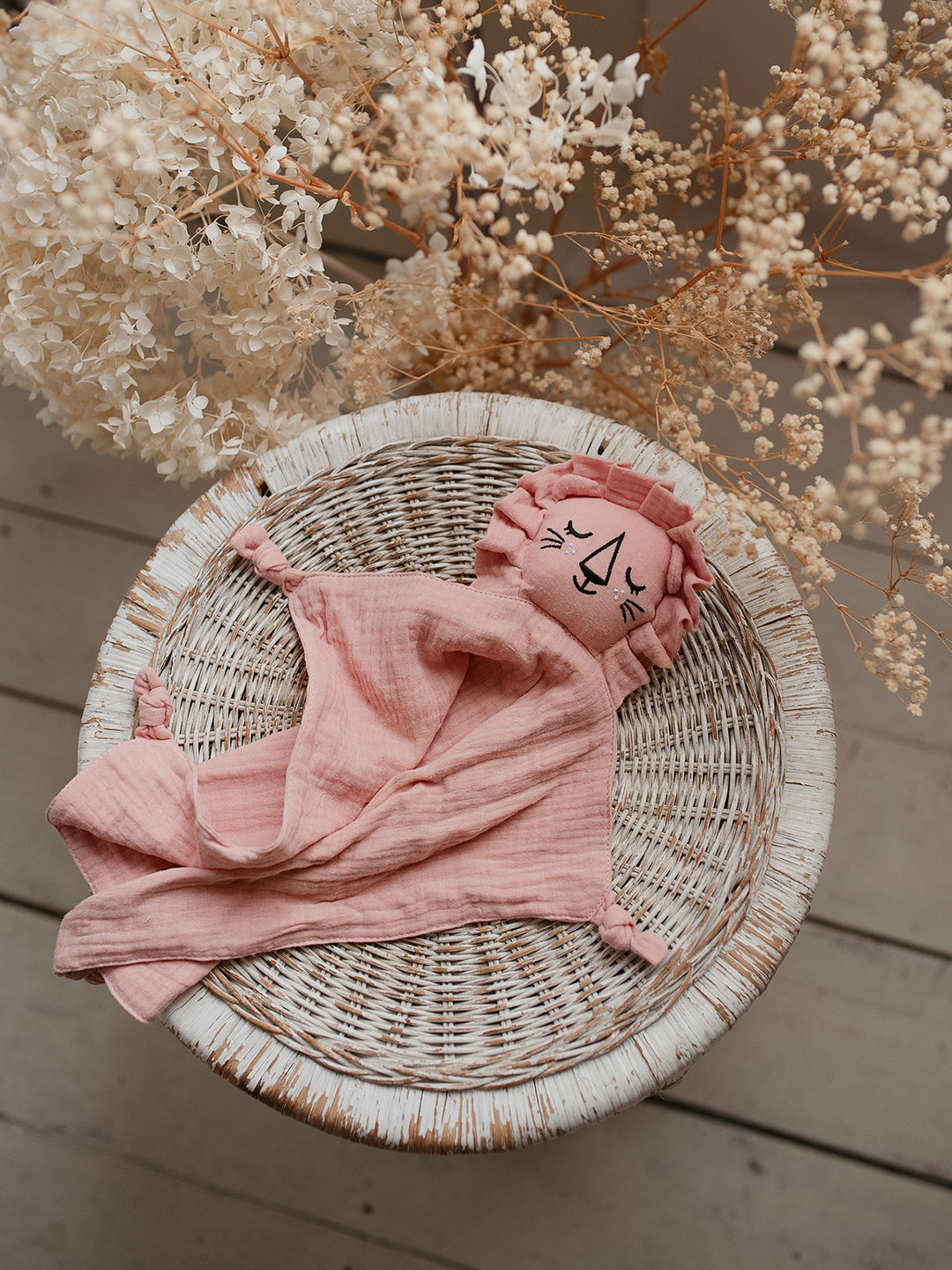 Little Lionheart Muslin Security Blanket