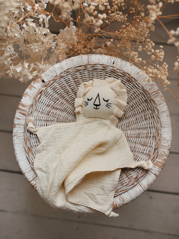 Little Lionheart Muslin Security Blanket