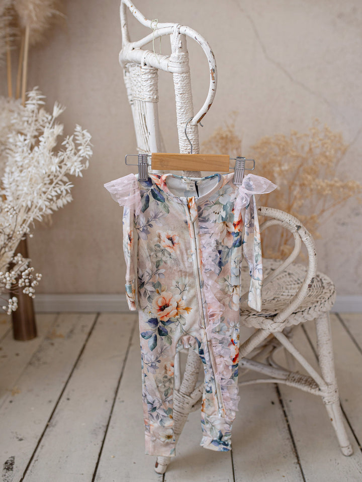 Flower Story Onesie - Spring Floral