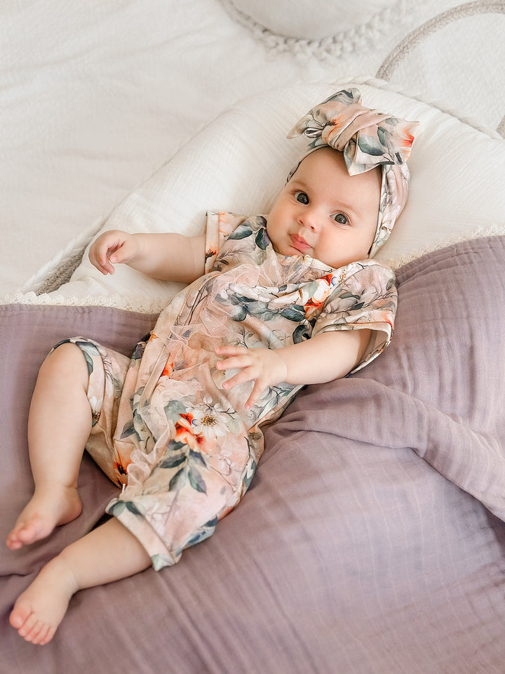 Flower Story Romper - Spring Floral