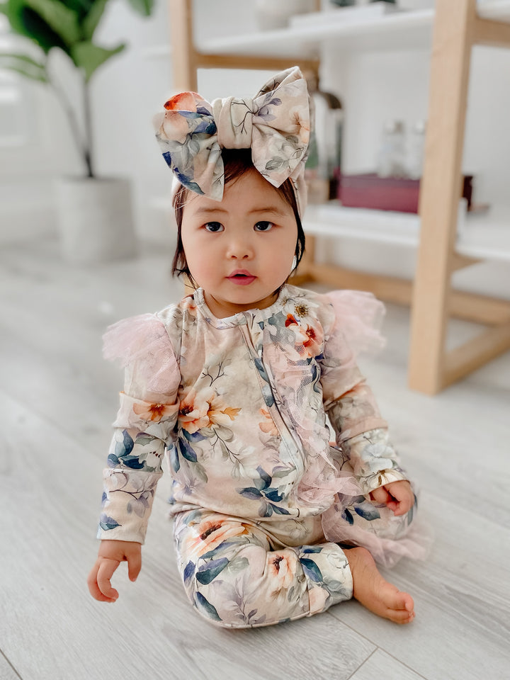 Flower Story Onesie - Spring Floral