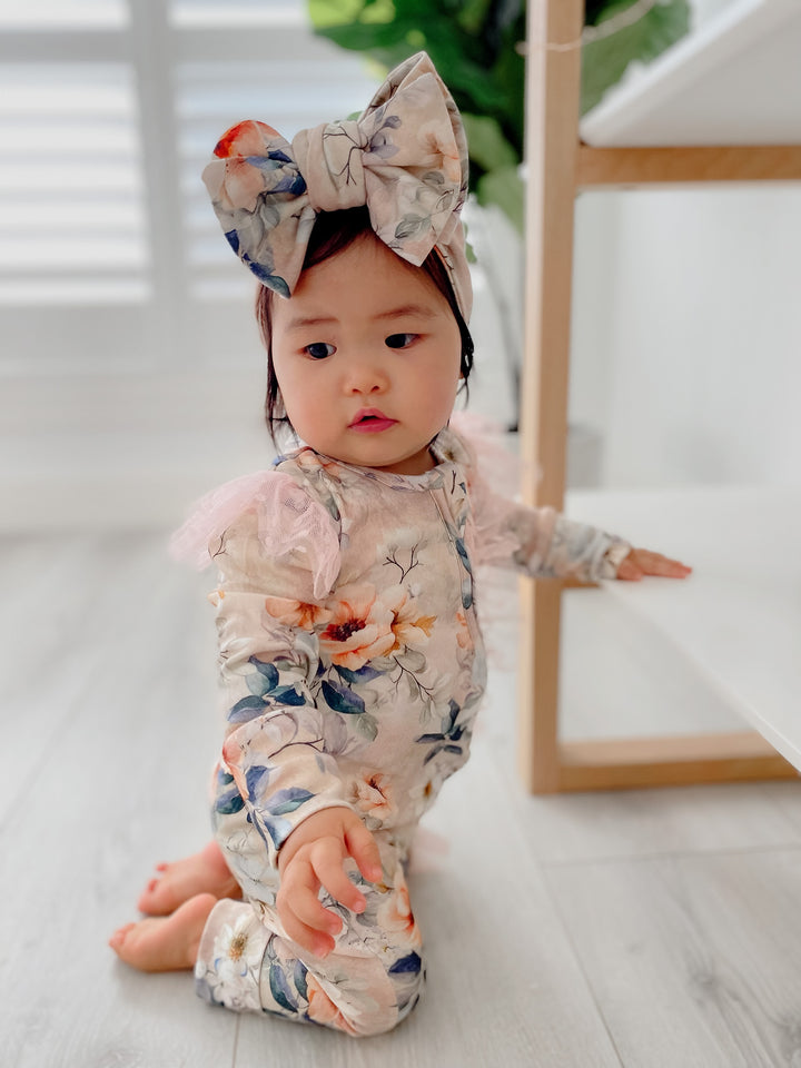 Flower Story Onesie - Spring Floral