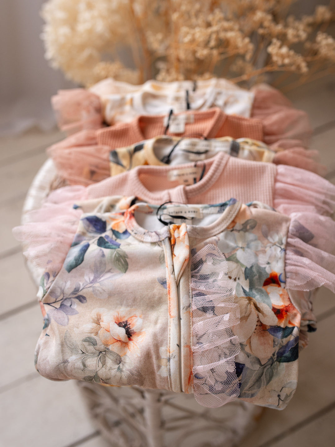 Flower Story Onesie - Spring Floral