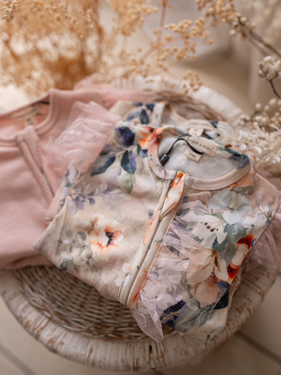 Flower Story Onesie - Spring Floral