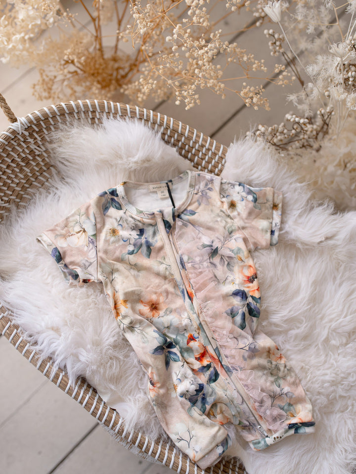 Flower Story Romper - Spring Floral