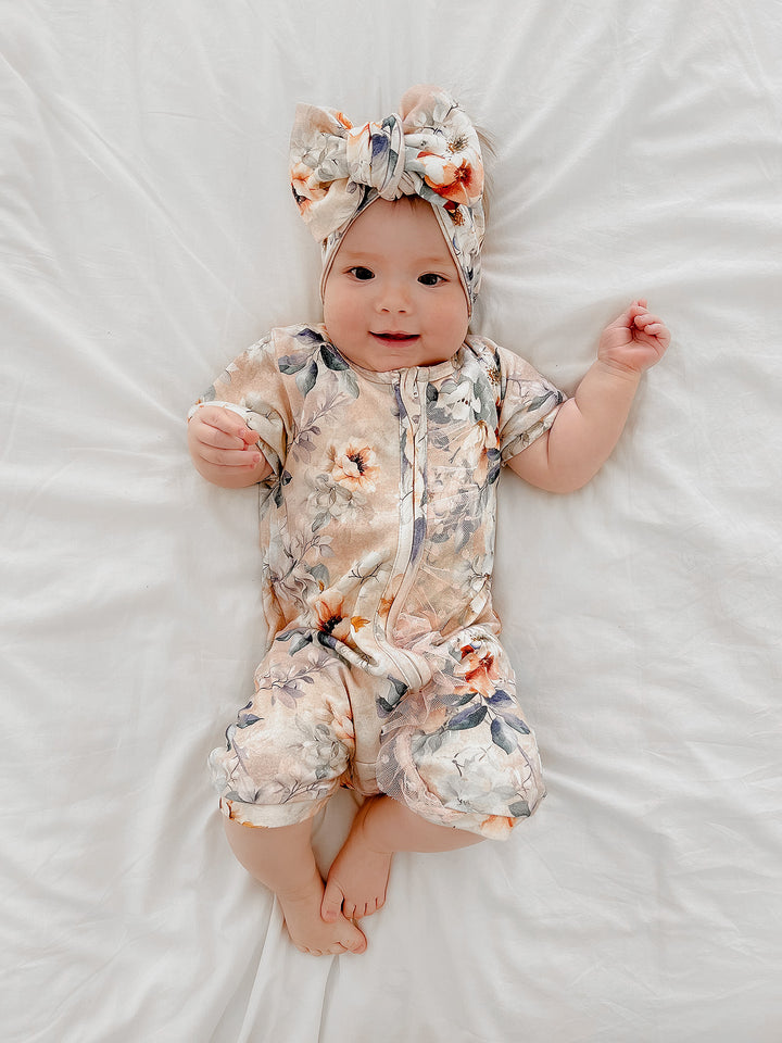 Flower Story Romper - Spring Floral