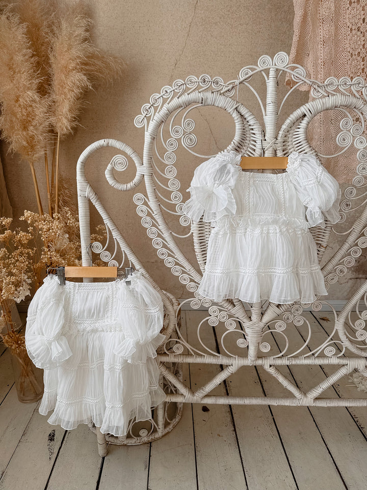 Love n Joy Romper - Ivory