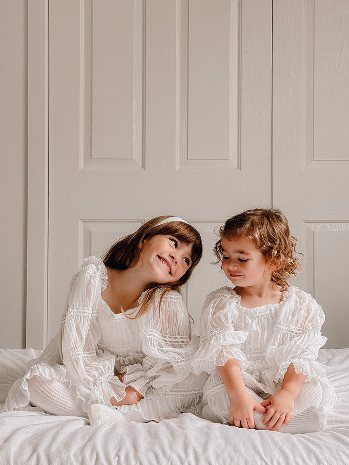 Love n Joy Romper - Ivory