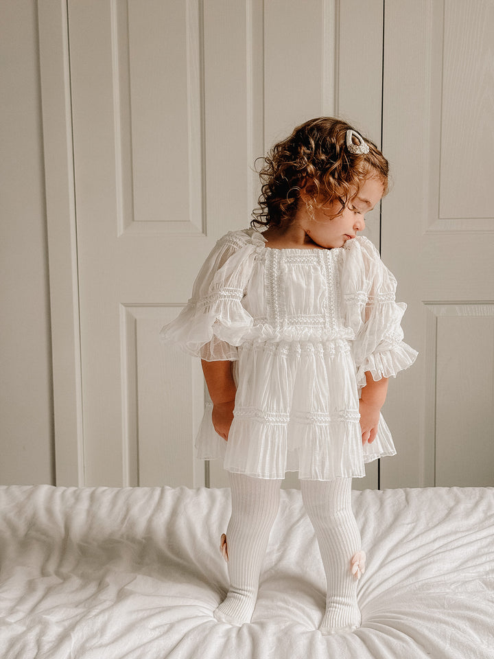 Love n Joy Romper - Ivory