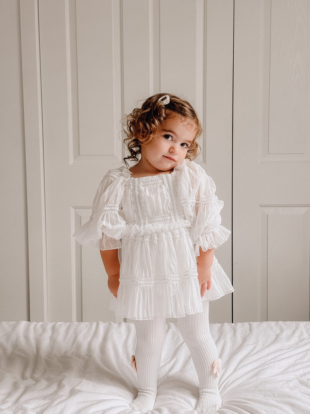 Love n Joy Romper - Ivory