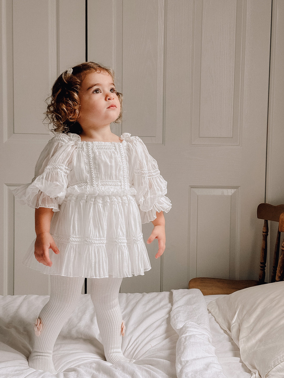 Love n Joy Romper - Ivory