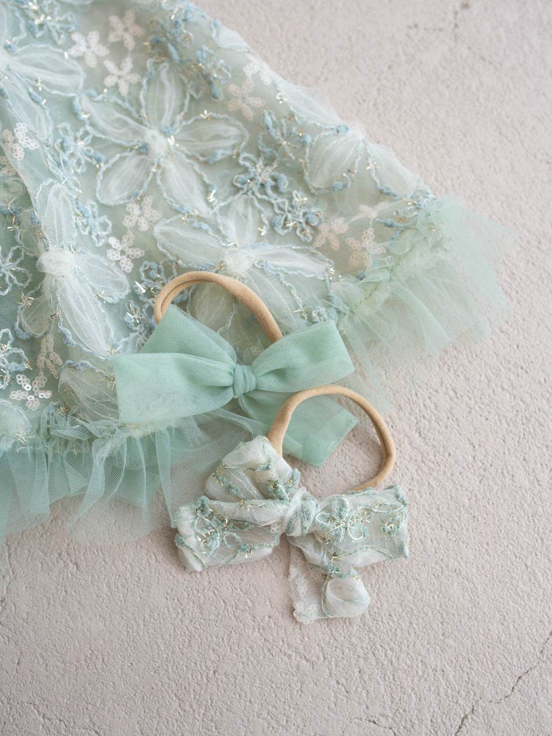 Love & Lace Headband Set - Sage