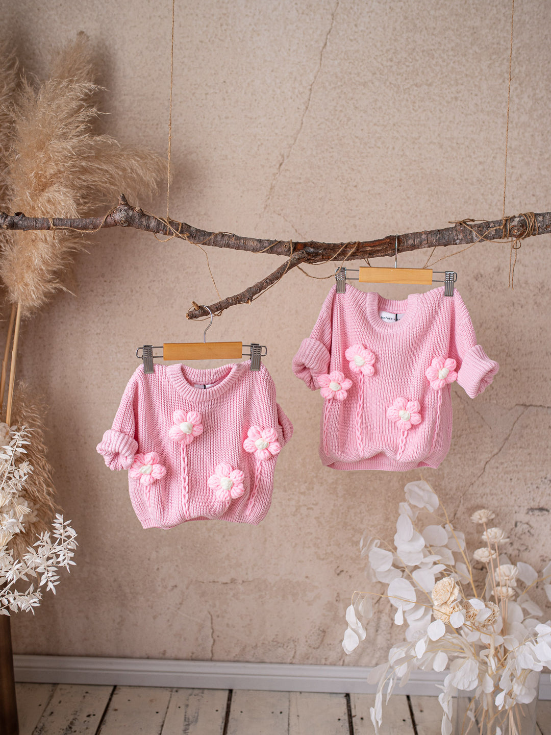 Buttercup Sweater - Baby Pink