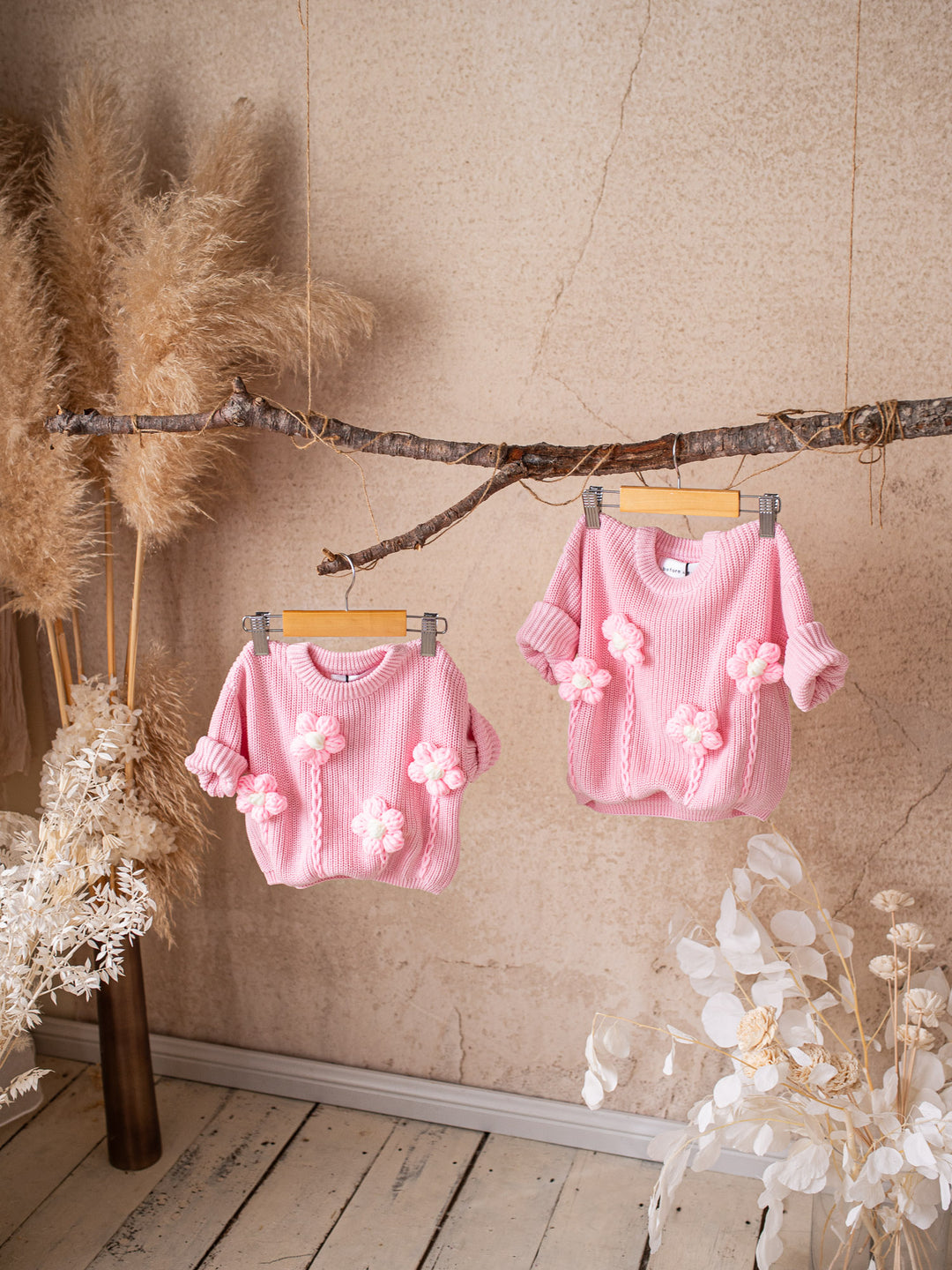Buttercup Sweater - Baby Pink