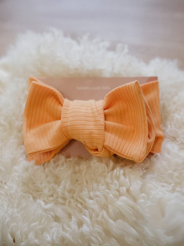 I Love Candy - Topknot Headwrap Orange Jaffa