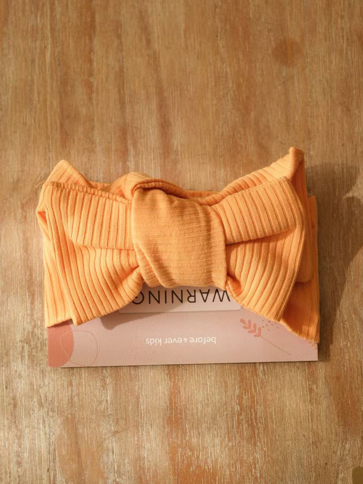 I Love Candy - Topknot Headwrap Orange Jaffa
