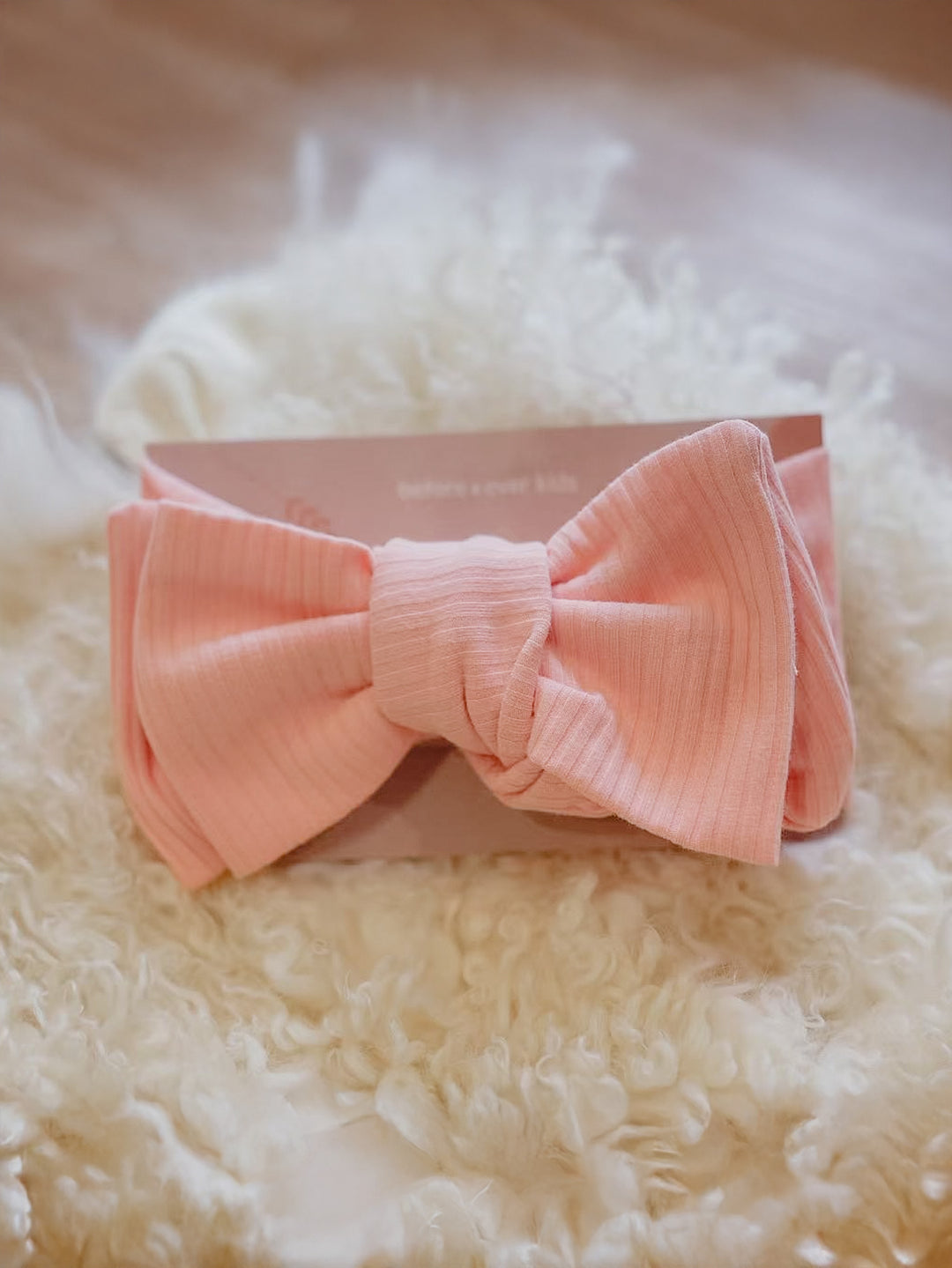 I Love Candy - Topknot Headwrap Peach