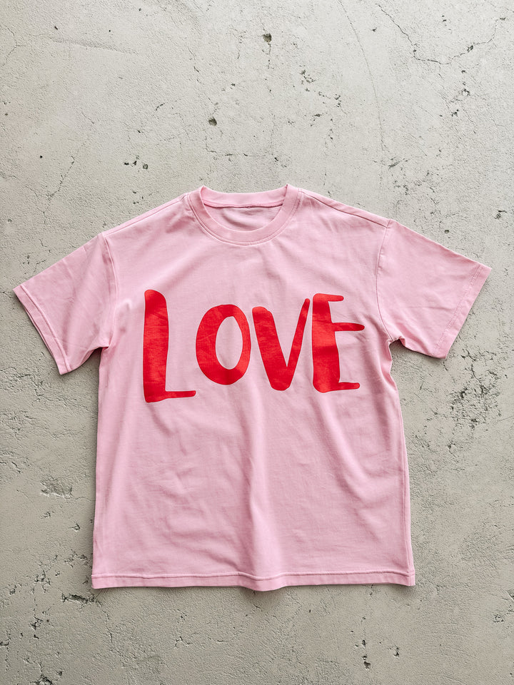 I Love You More - Love Tee - Pink