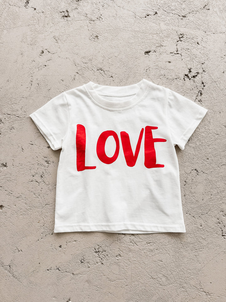 I Love You More - Love Tee - White