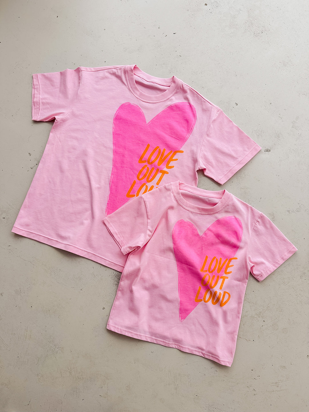 Love Out Loud Tee For Mama - Pink