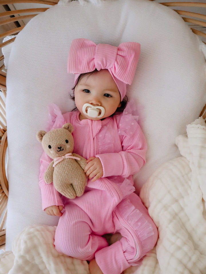 I Love Candy - Topknot Headwrap Bubblegum