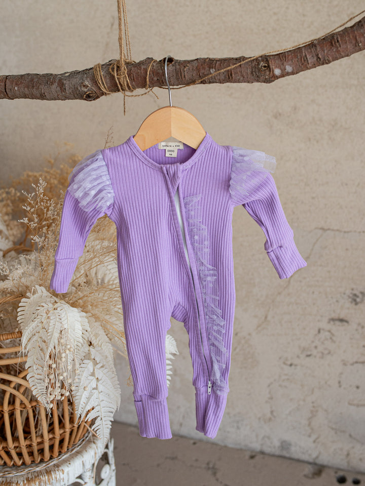 I Love Candy Onesie - Grape