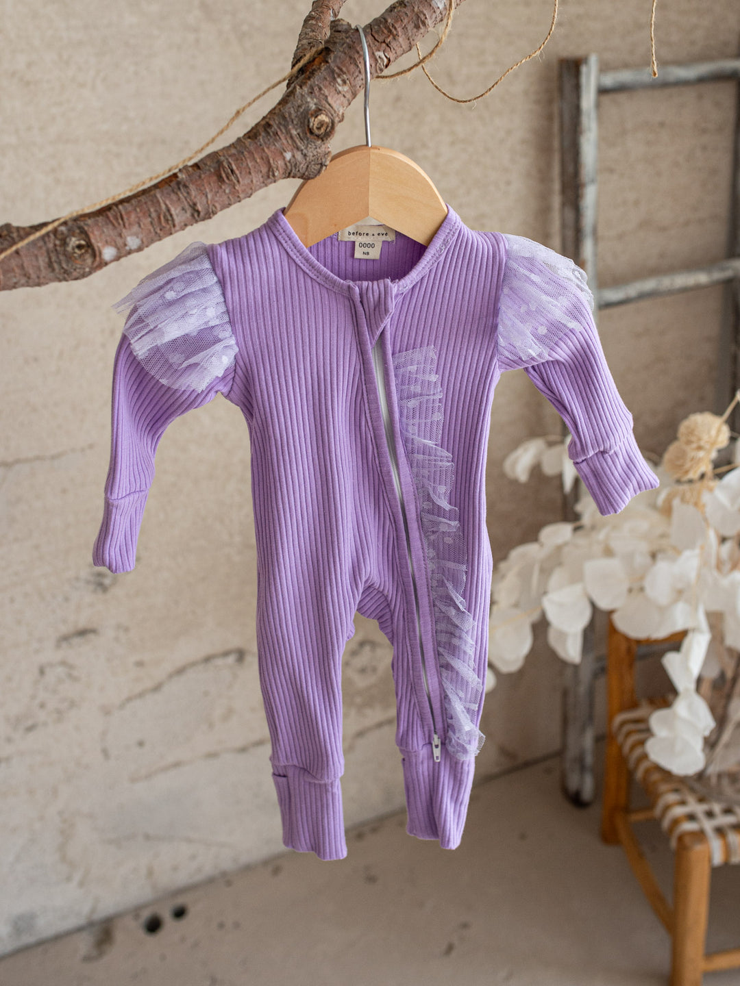 I Love Candy Onesie - Grape