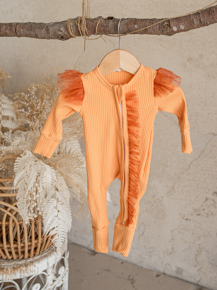 I Love Candy Onesie - Orange Jaffa