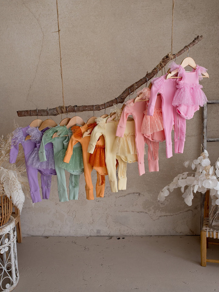 I Love Candy Onesie - Orange Jaffa