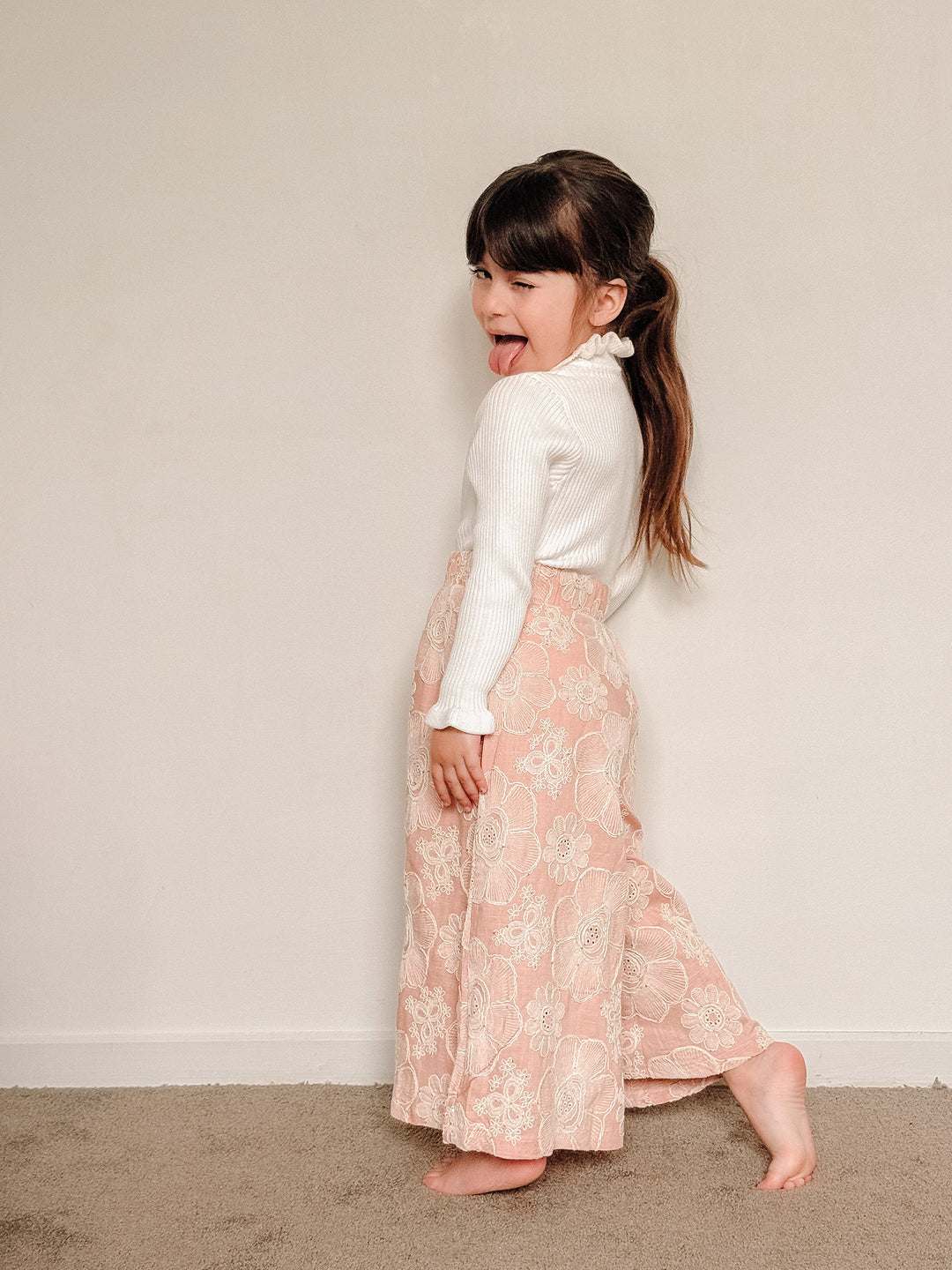 Claire Knitted Top - White