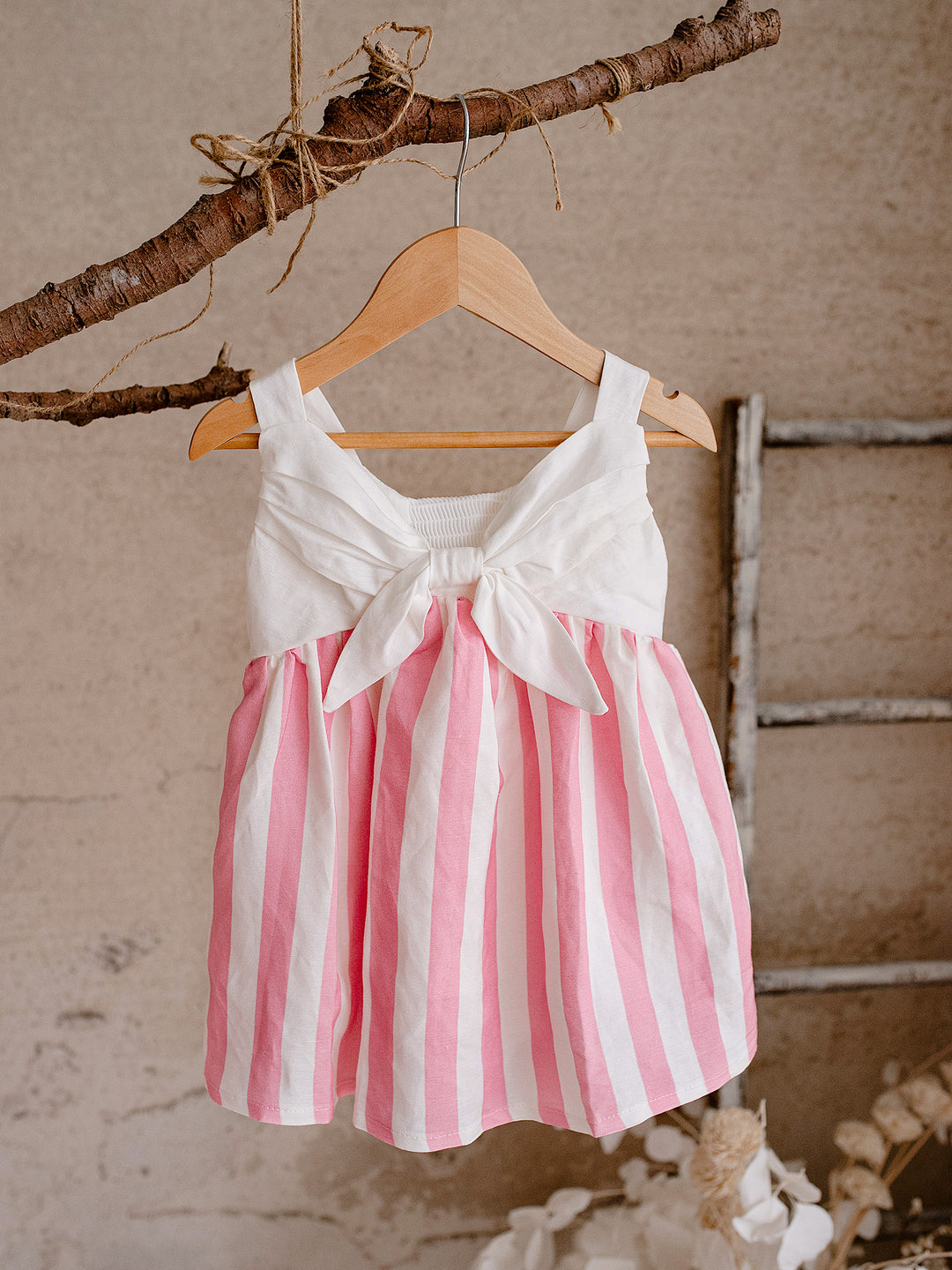 Lemonade Lane Linen Dress