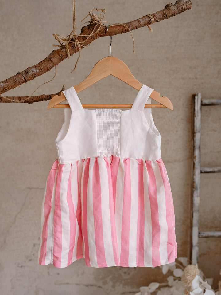 Lemonade Lane Linen Dress