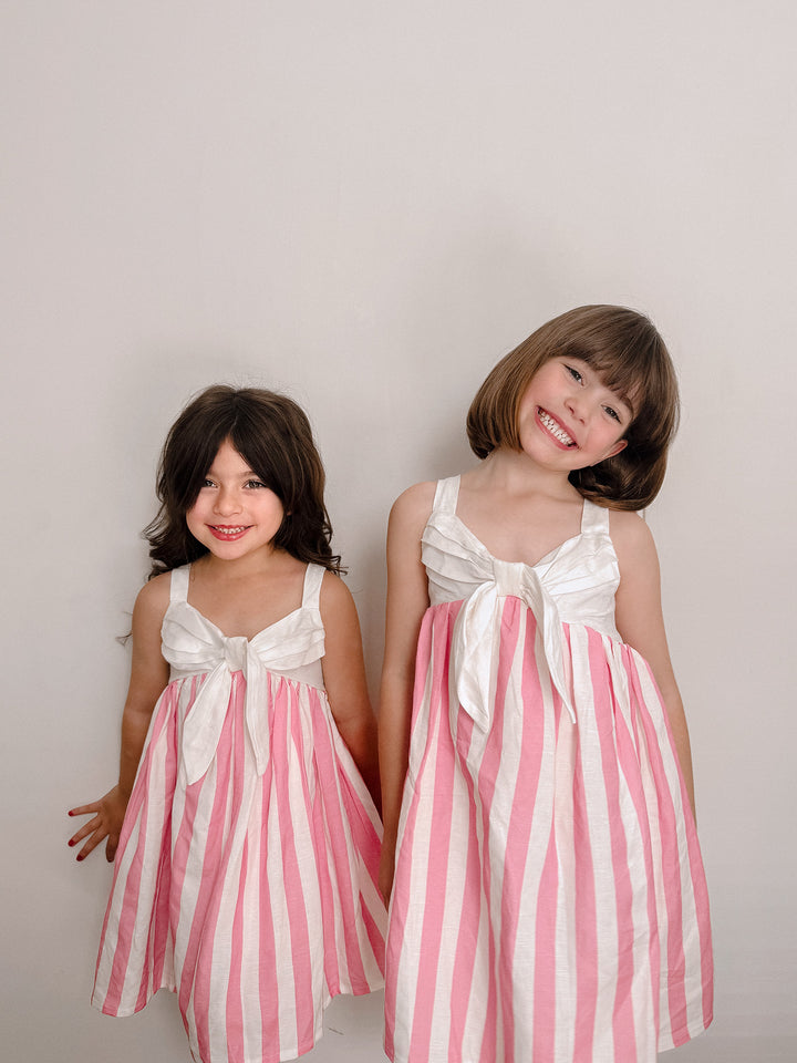 Lemonade Lane Linen Dress