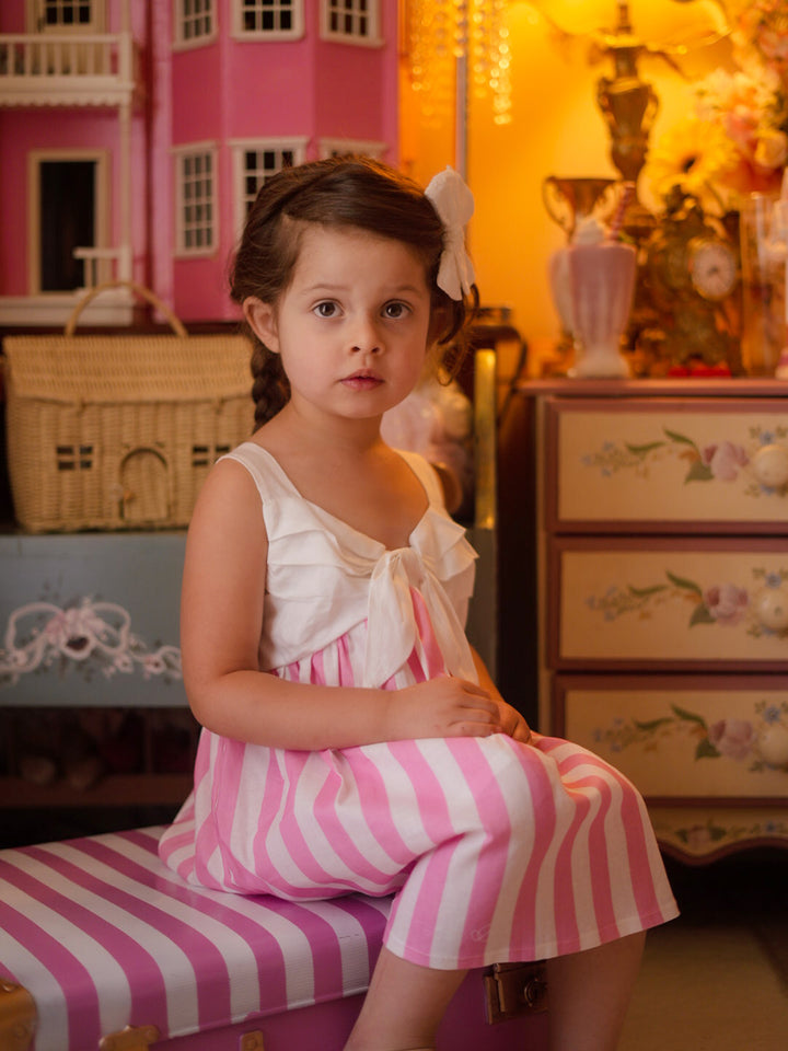 Lemonade Lane Linen Dress