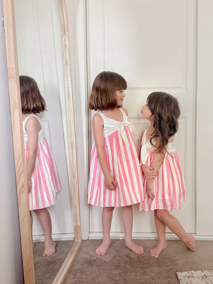 Lemonade Lane Linen Dress