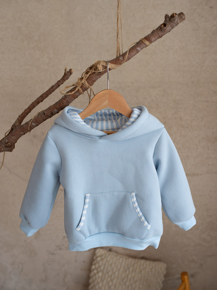 Little Hopper Hoodie - Blue