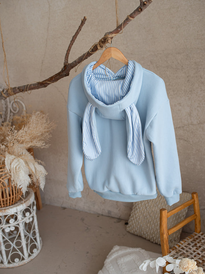 Hopper Hoodie For Mama - Blue