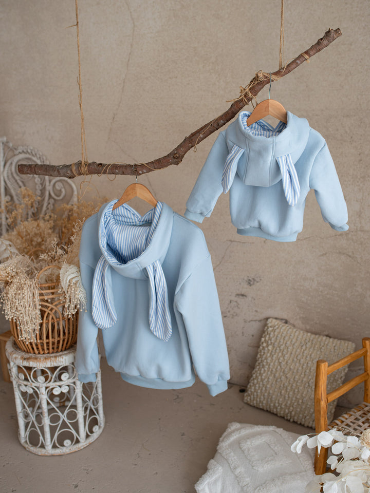 Hopper Hoodie For Mama - Blue