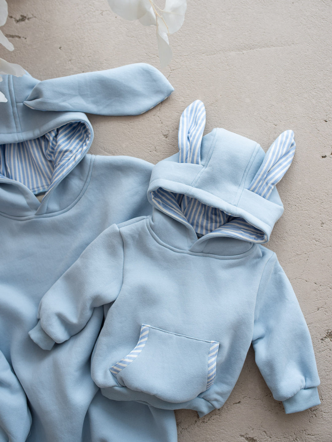 Little Hopper Hoodie - Blue