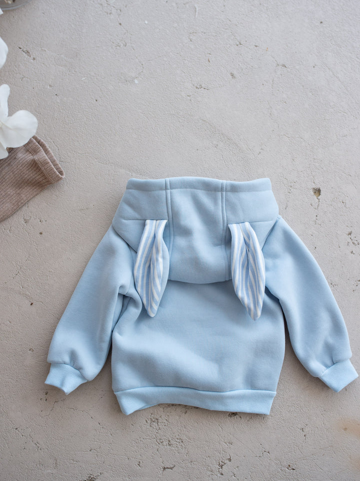 Little Hopper Hoodie - Blue